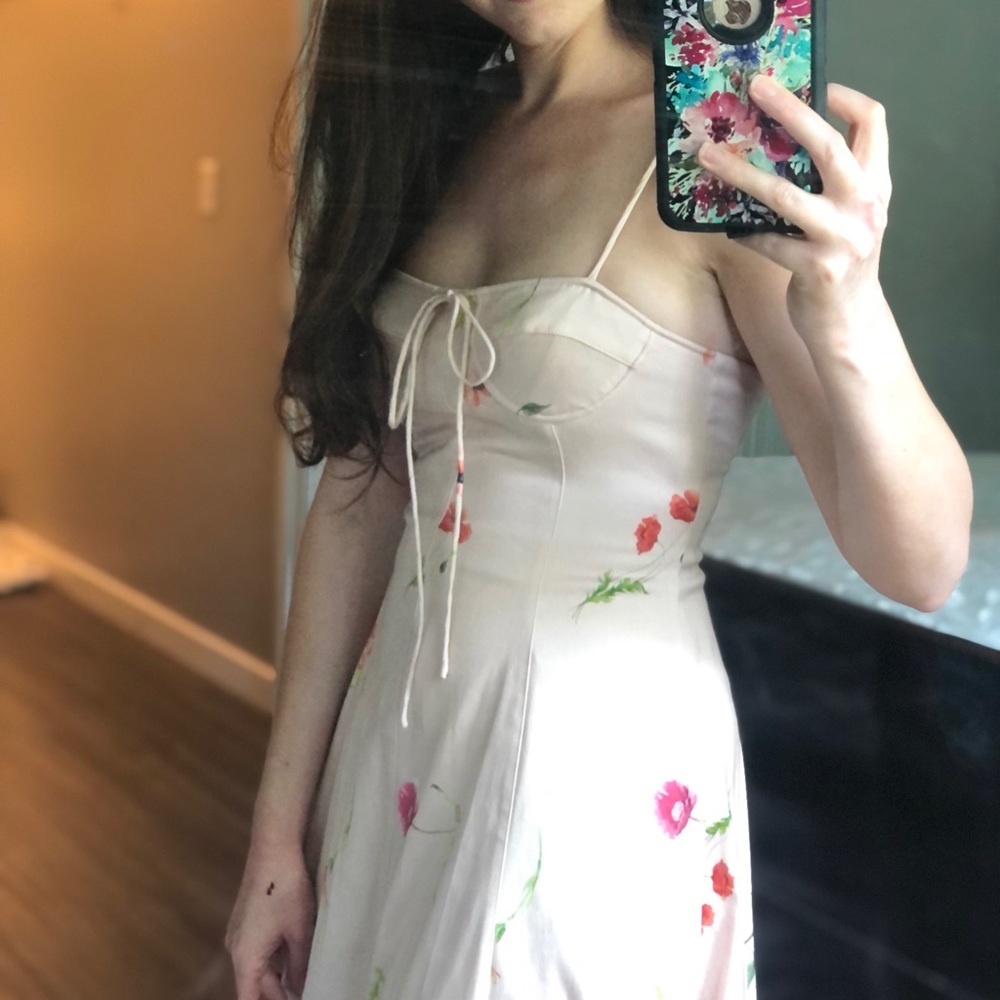 Gianni Bini Bustier Floral Dress - Picture 5 of 6